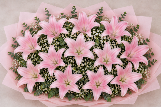 Dozen Lily Bouquet