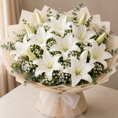 Dozen Lily Bouquet